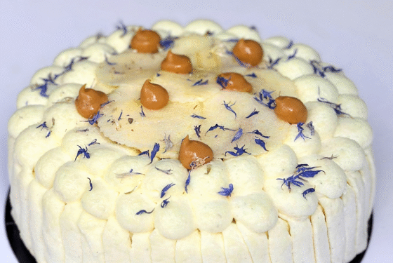 Recette d'entremets pomme tatin