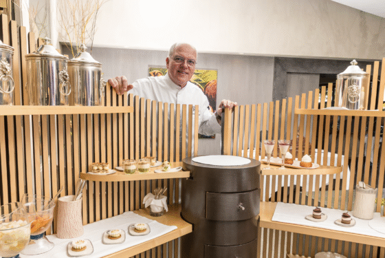 Le chef doublement étoilé de Garons Michel Kayser