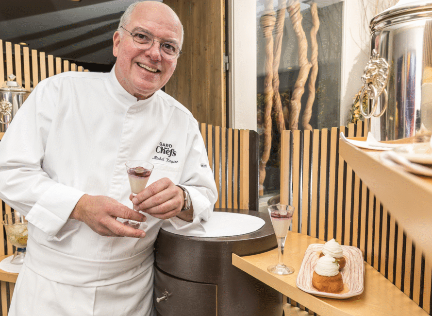 Le chef doublement étoilé de Garons Michel Kayser